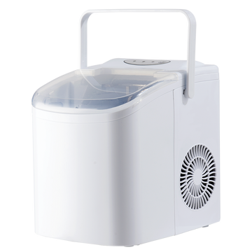 AQUACREST Ice machine, 9 Ice Cubes in 6 Minutes, 15 Kg/24h,60 Ice storage capacity