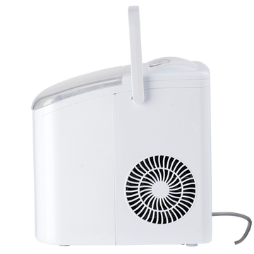 AQUACREST Ice machine, 9 Ice Cubes in 6 Minutes, 15 Kg/24h,60 Ice storage capacity