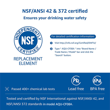 AQUA CREST Replacement for Pur® RF9999® Faucet Water Filter