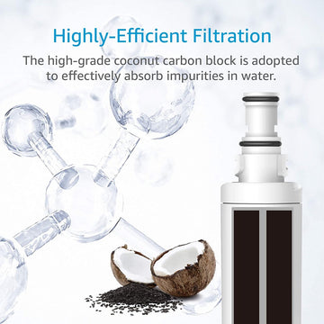 AQUACREST  Replacement for Whirlpool ®4396701 Refrigerator Water Filter