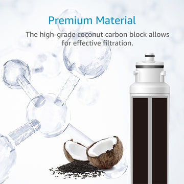 AQUACREST DW2042FR Replacement for Daewoo DW2042FR Refrigerator Water Filter, Compatible with Kenmore 46-9130, DW2042FR-09