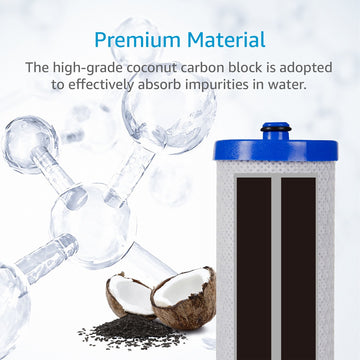 AQUACREST Replacement Refrigerator Water Filter for Kenmore AQF-WF1CB