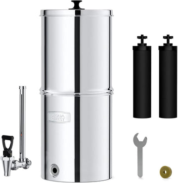 Aquacrest 2.25-gallon King Tank Gravity Water Filter System, Without Stand