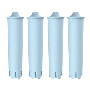 AQUA CREST Coffee Filter, Replacement for Jura® Filter Clearyl/Claris Blue Capresso® Clearyl Coffee Machine Water Filter, 4 Packs