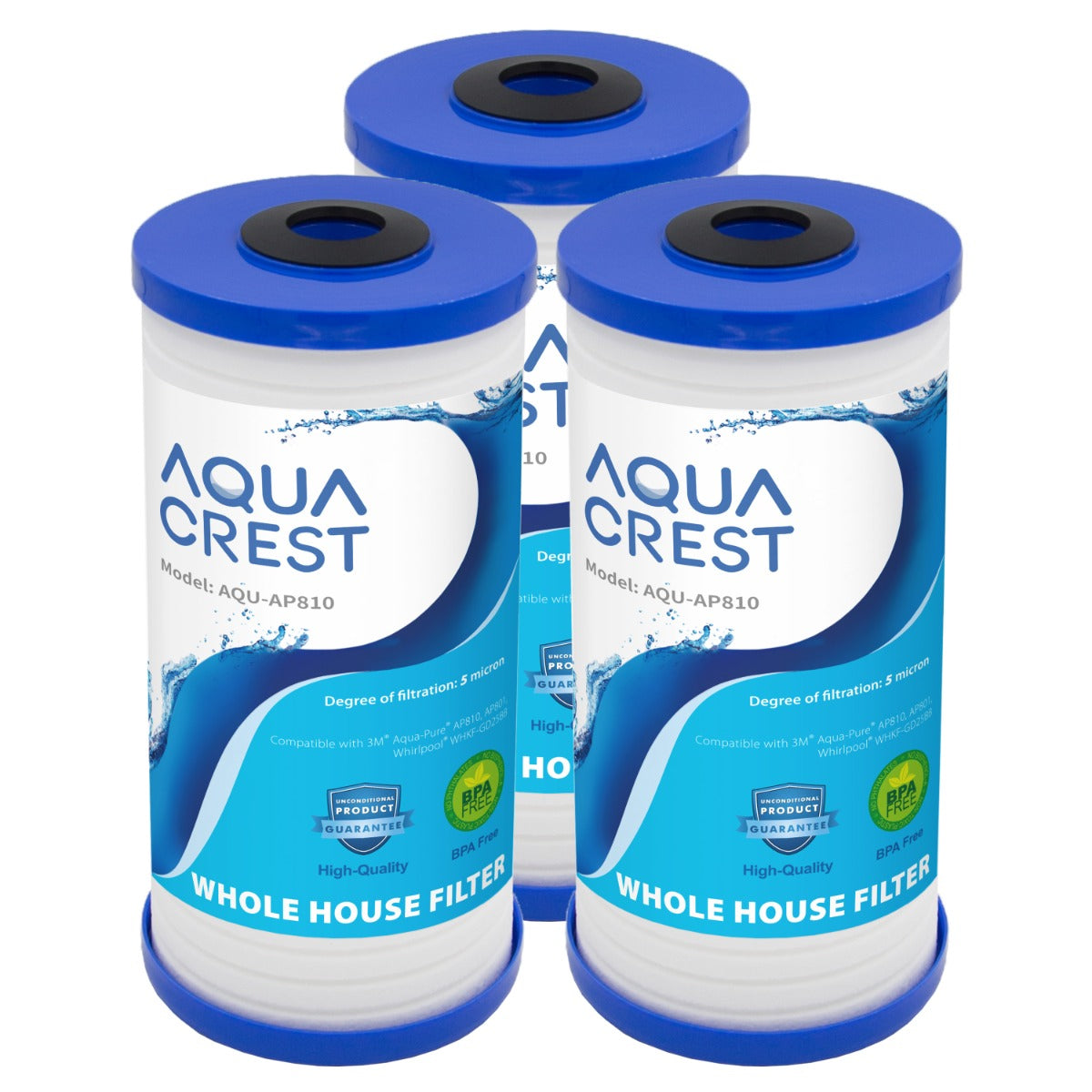 AQUACREST Replacement for 3M™ Aqua-Pure™ AP810 Water Filter