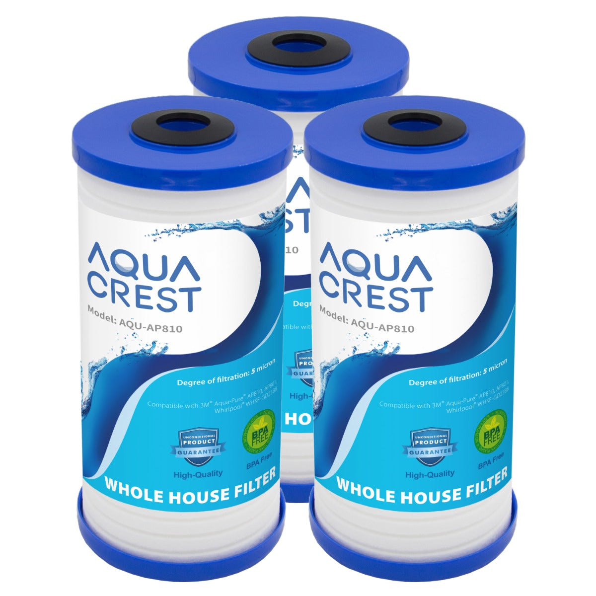 AQUACREST AP431 Replacement Cartridge for Aqua-Pure AP431, AP430SS, Whole  House Water Scale Inhibition System 
