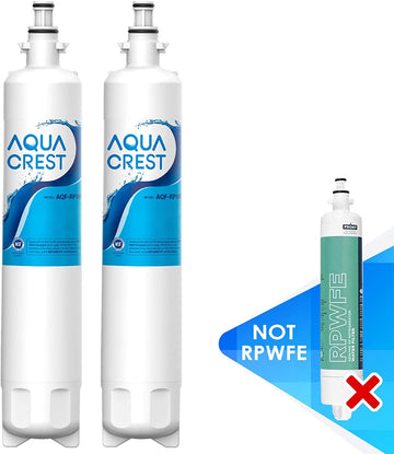 AQUACREST Replacement for GE® RPWF Refrigerator Water Filter