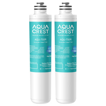 AQUACREST  Drinking Water Filter Replacement for Culligan 750R, EcoAqua EWF-8036A Water Filter