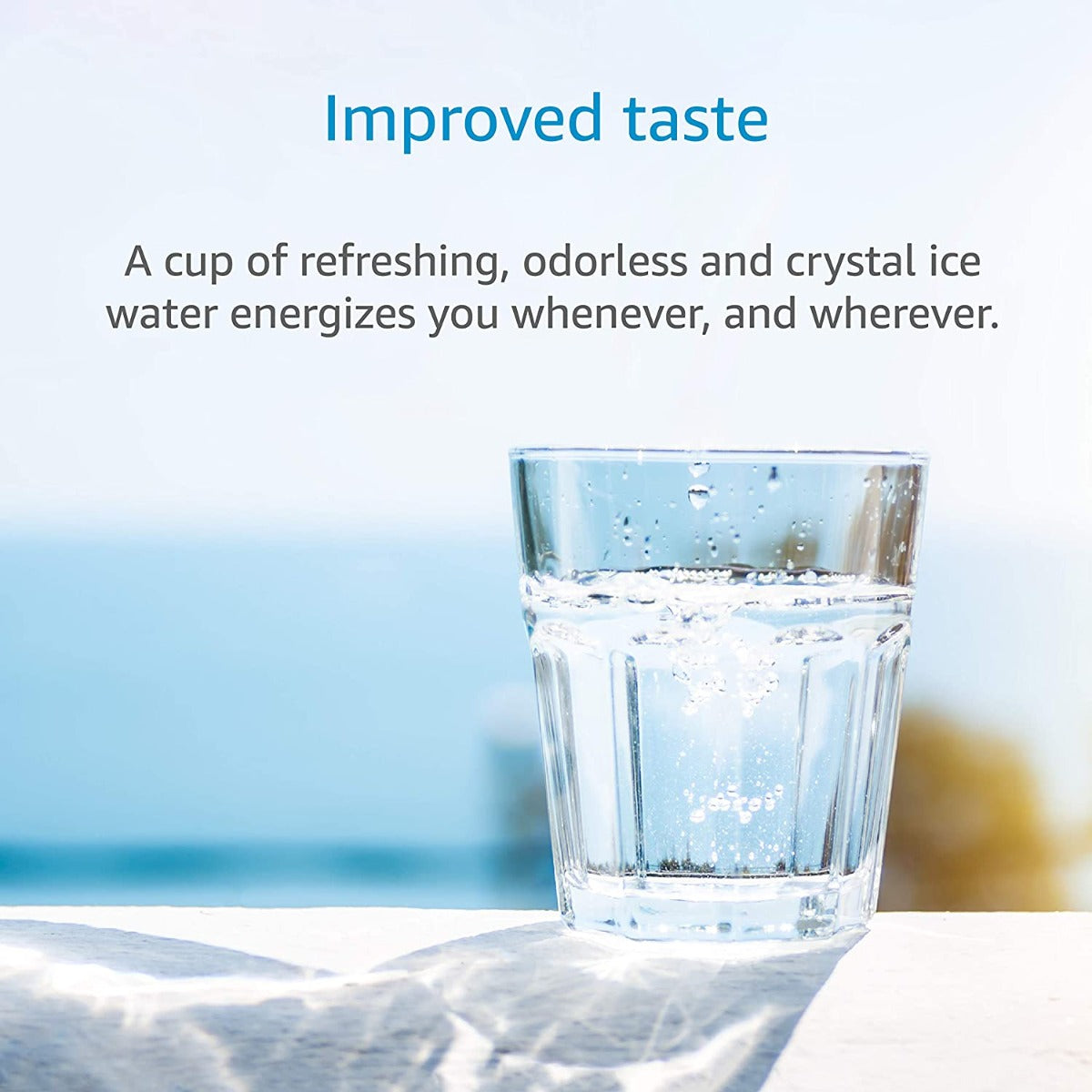 AQUACREST Replacement for GE GXRTQR Inline water filter