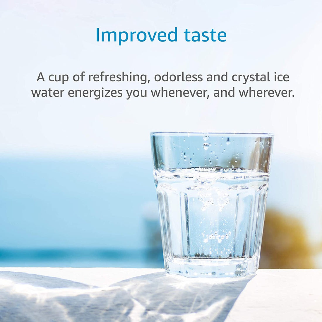 AQUACREST Replacement for GE GXRTQR Inline water filter